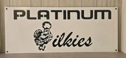 Custom Platinum Silkies metal sign